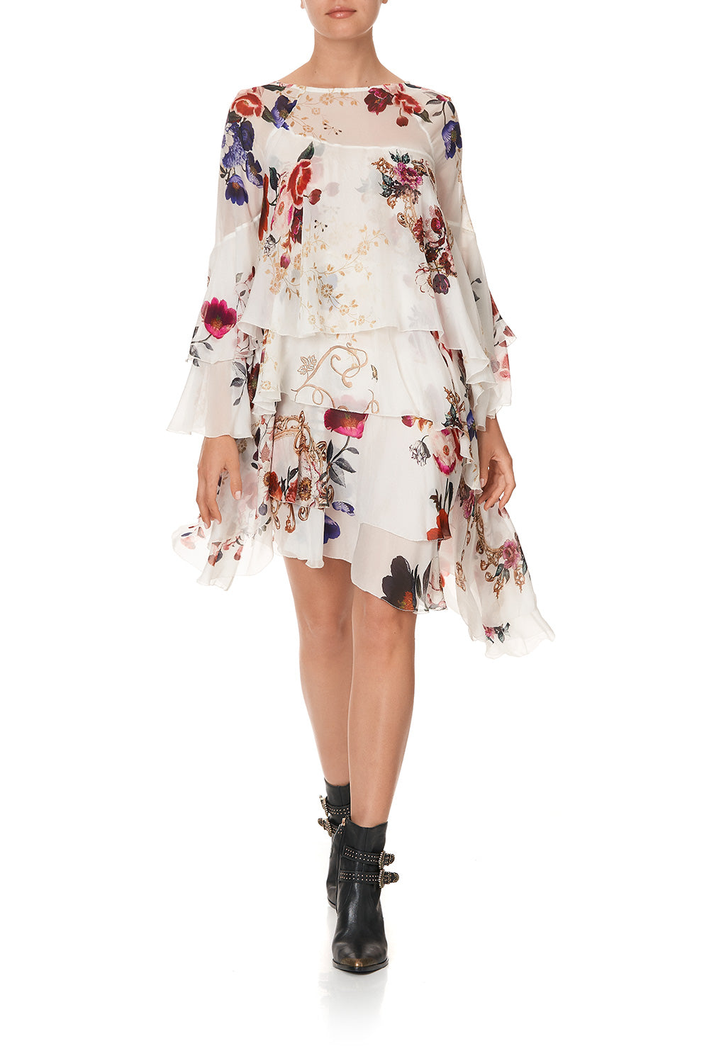 FLARED LAYERED DRESS FAIRY GODMOTHER