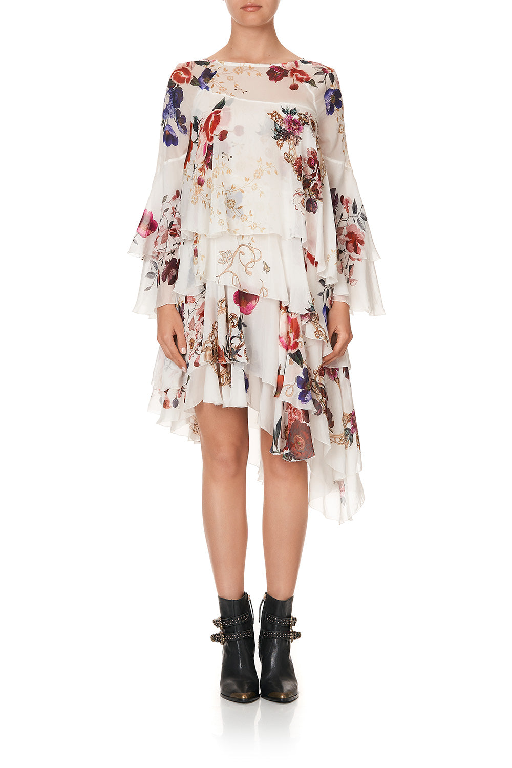 FLARED LAYERED DRESS FAIRY GODMOTHER