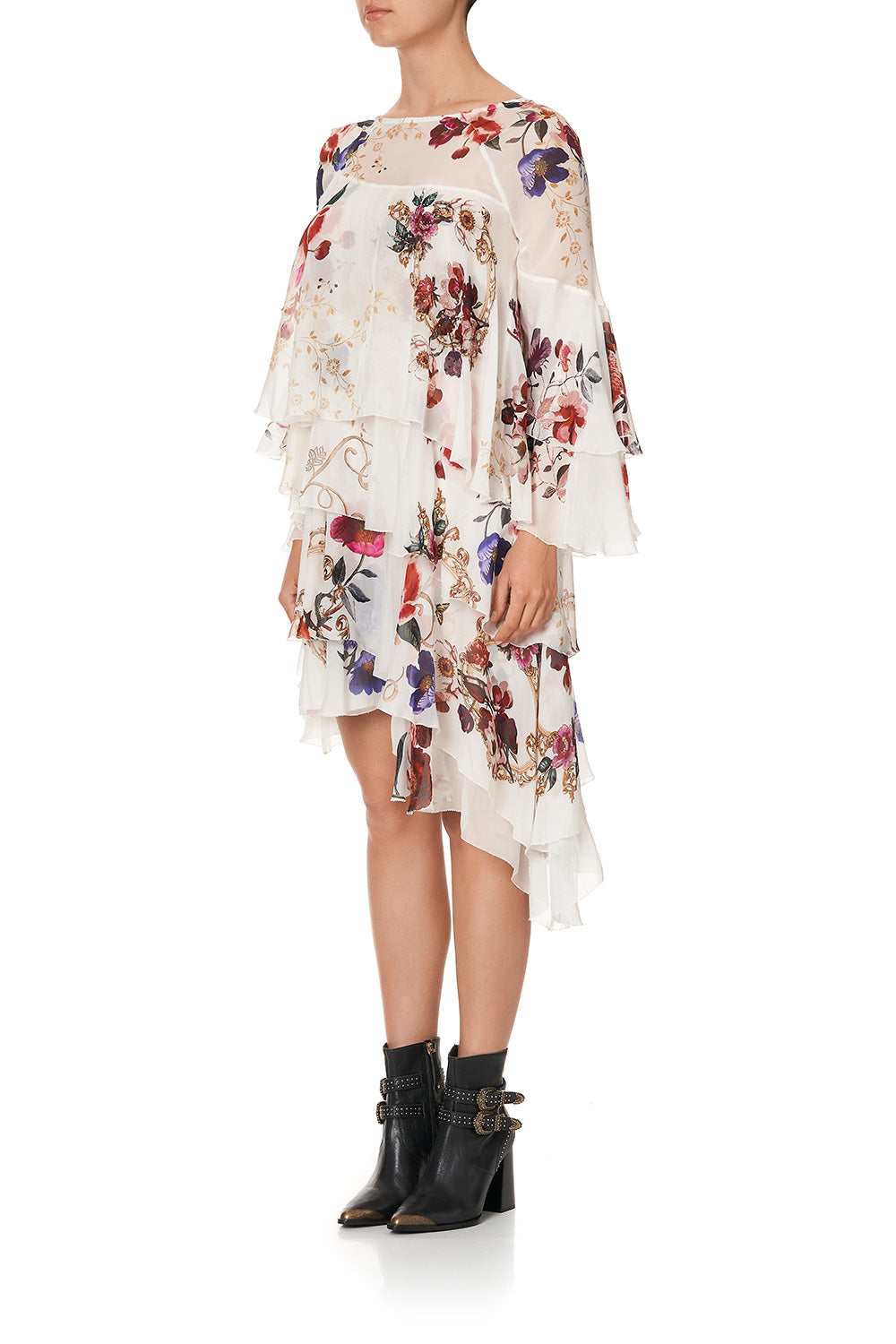 FLARED LAYERED DRESS FAIRY GODMOTHER