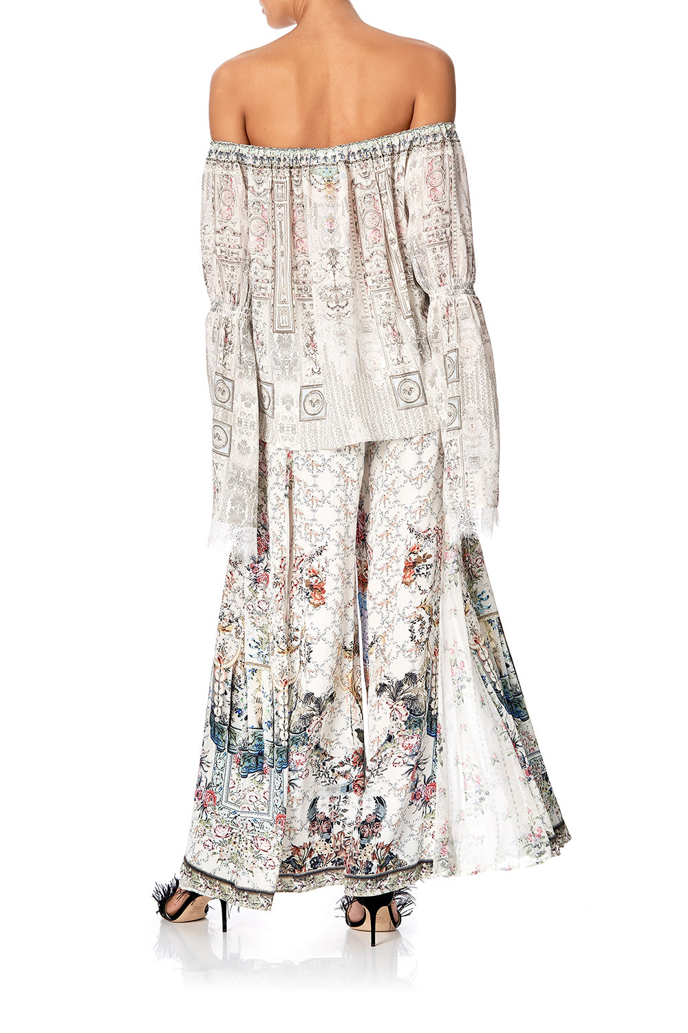 FLARES WITH LACE UP SIDE SOUTHERN BELLE