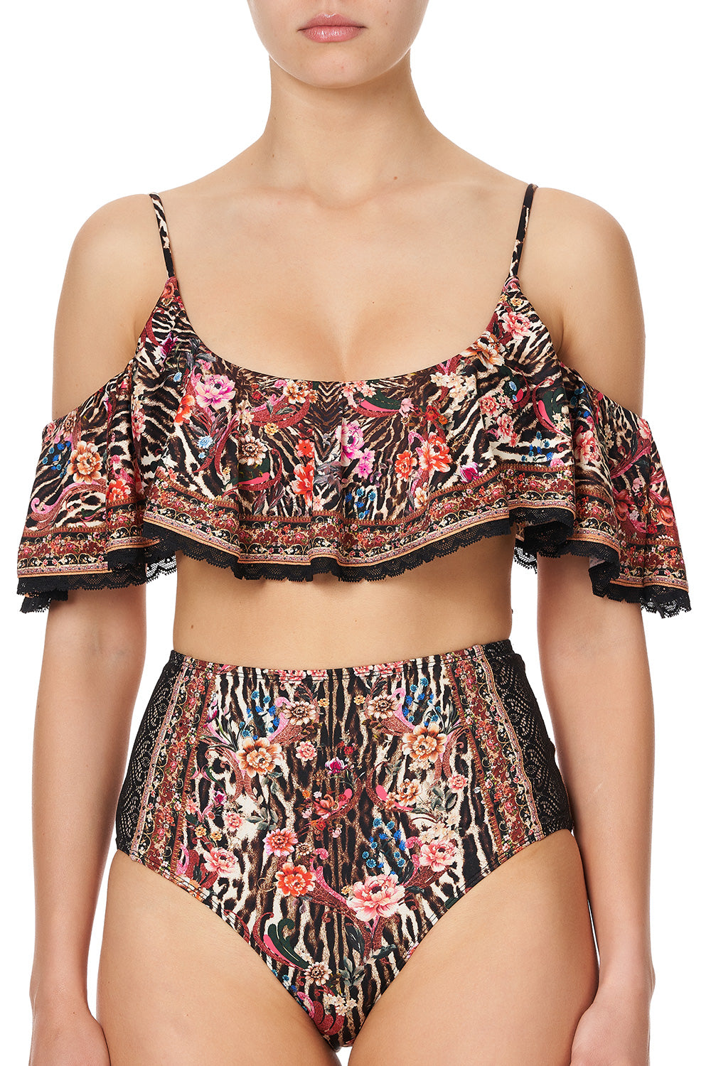 FRILL CROP TOP LIV A LITTLE