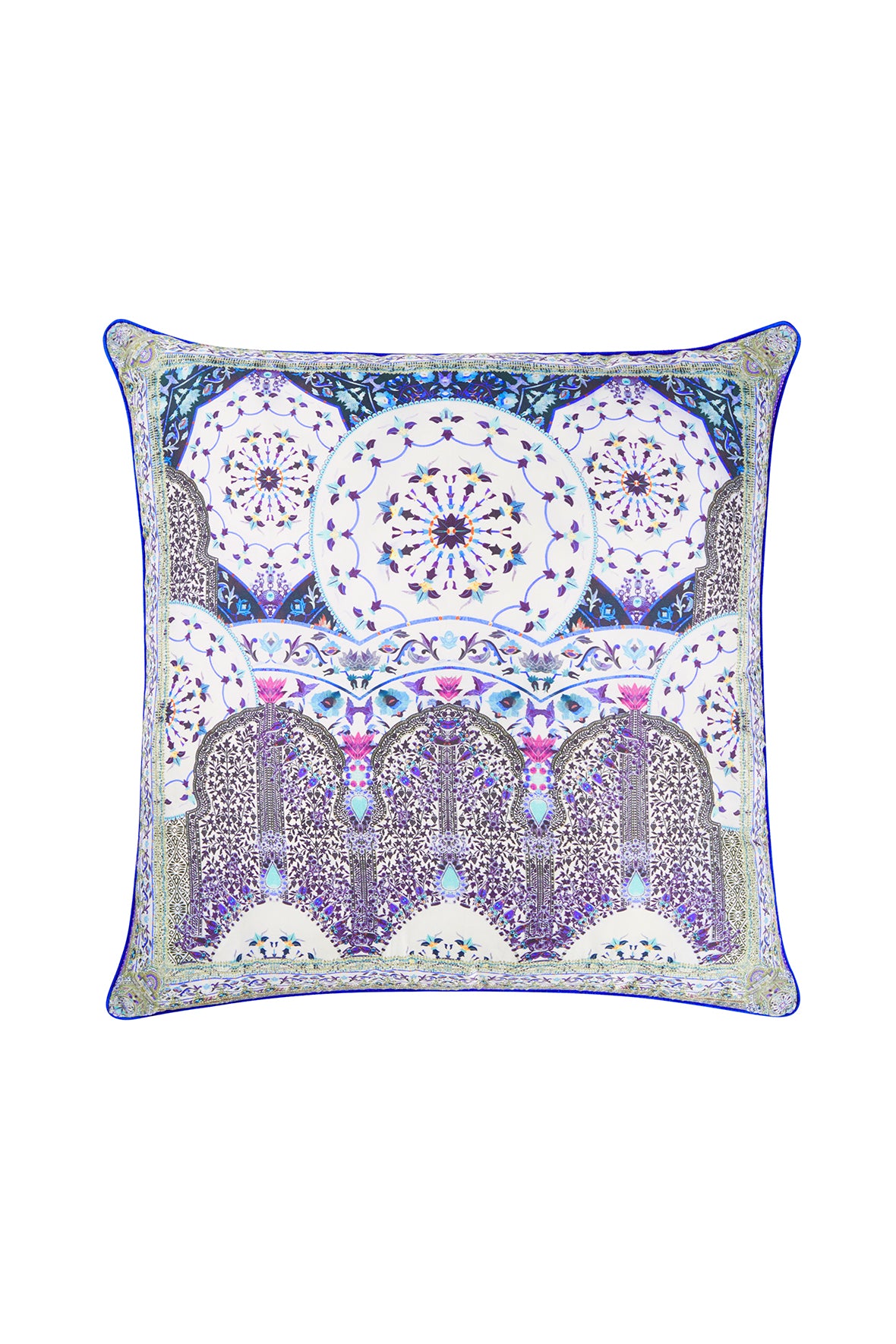 STRENGTH IN RAYS LARGE SQUARE CUSHION