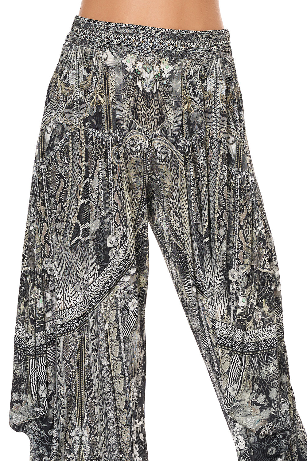 JERSEY DRAPE PANT WITH POCKET ONE TRIBE