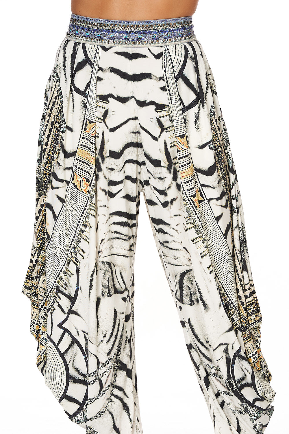 JERSEY DRAPE PANT WITH POCKET WILD BELLE