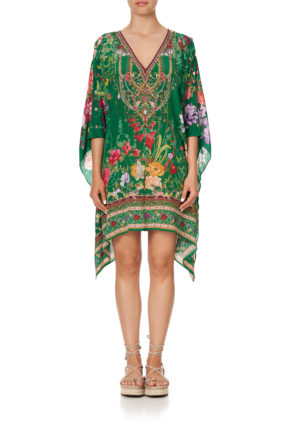 KAFTAN WITH BUTTON UP SLEEVES DIARIES FROM A VILLA