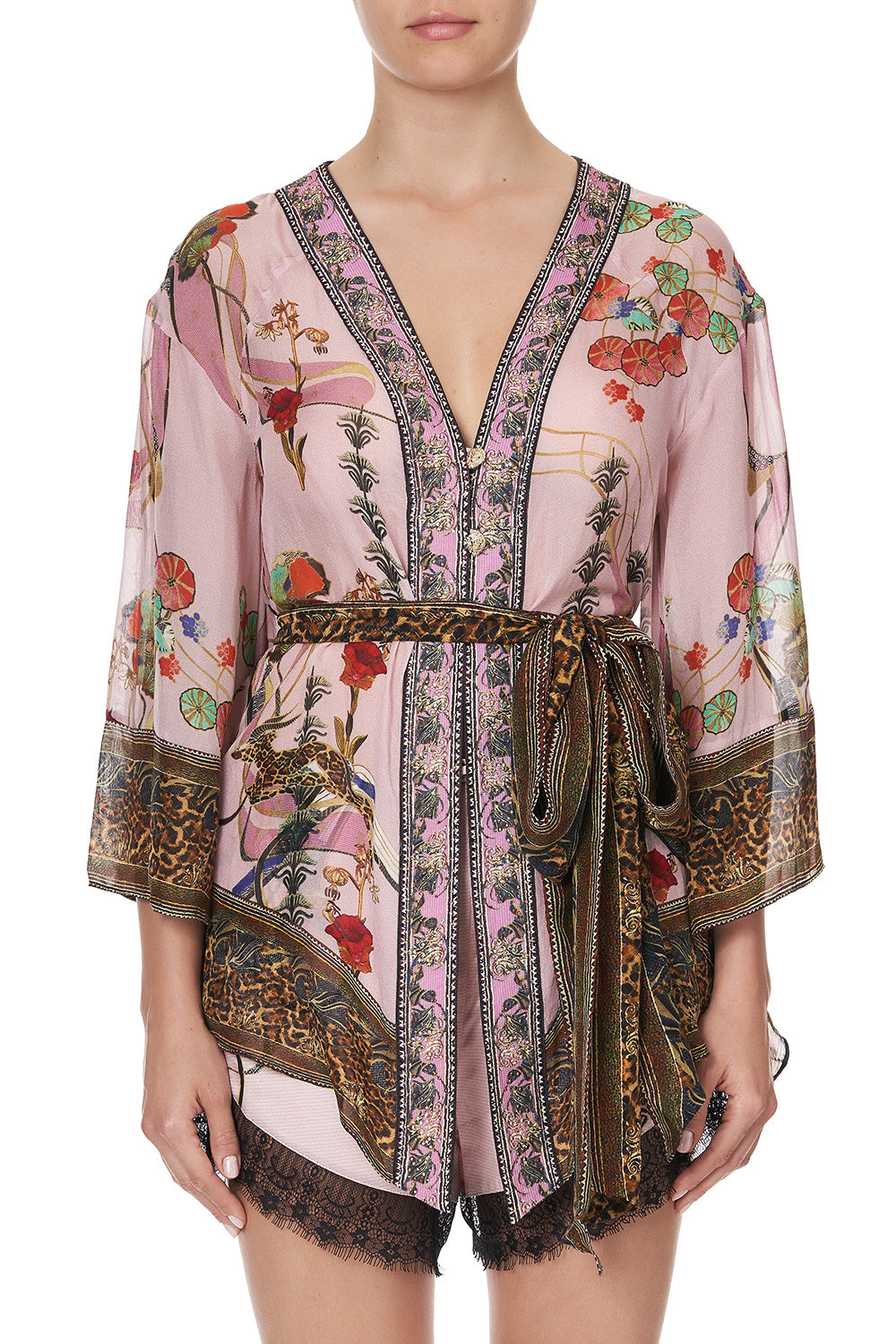 KIMONO WITH SHOULDER INSERTS ZIBA ZIBA