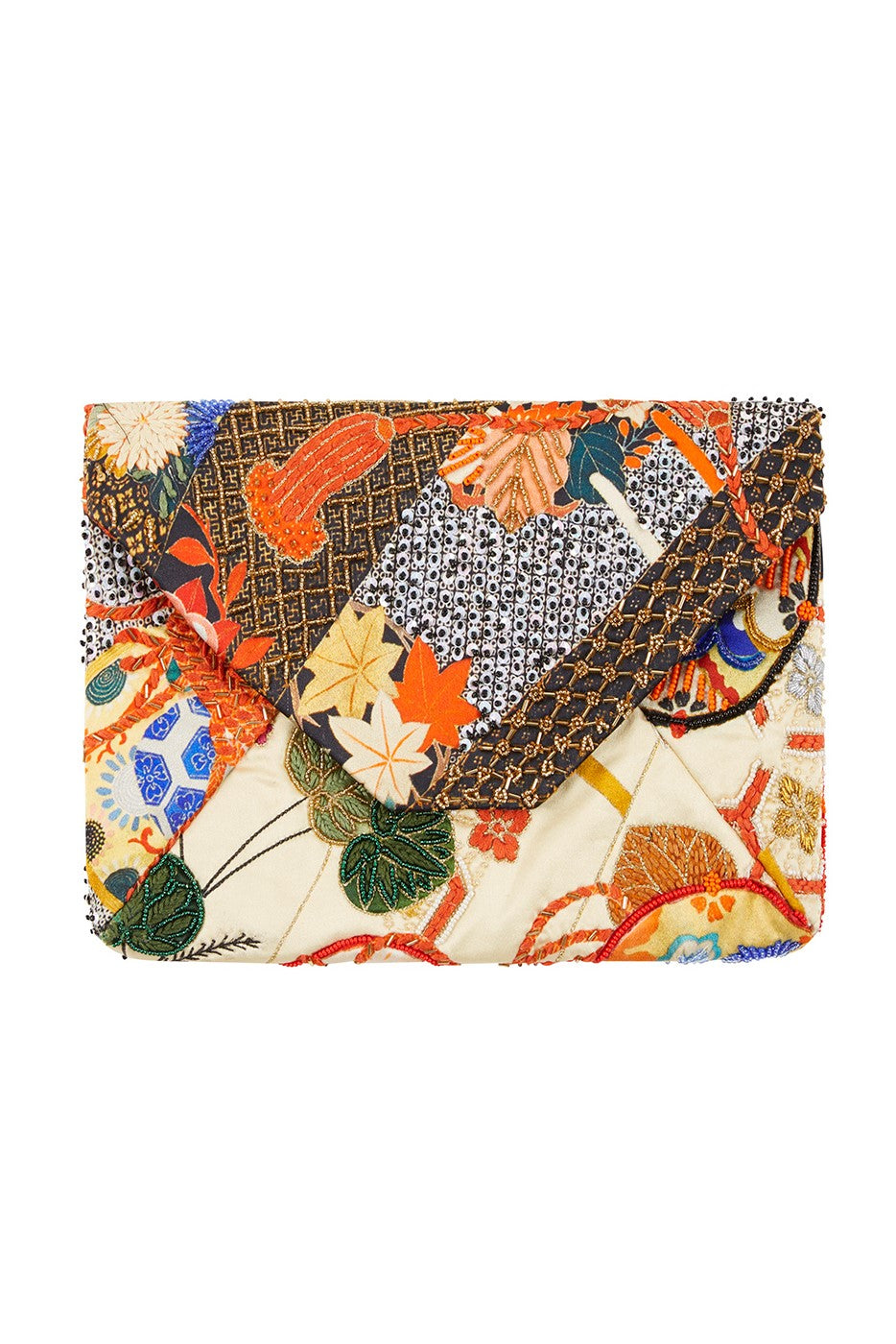 CAMILLA KISSING THE SUN ENVELOPE CLUTCH