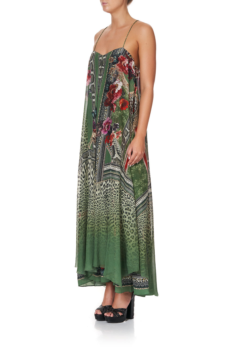 LAYERED LONG DRESS TALES OF TIME