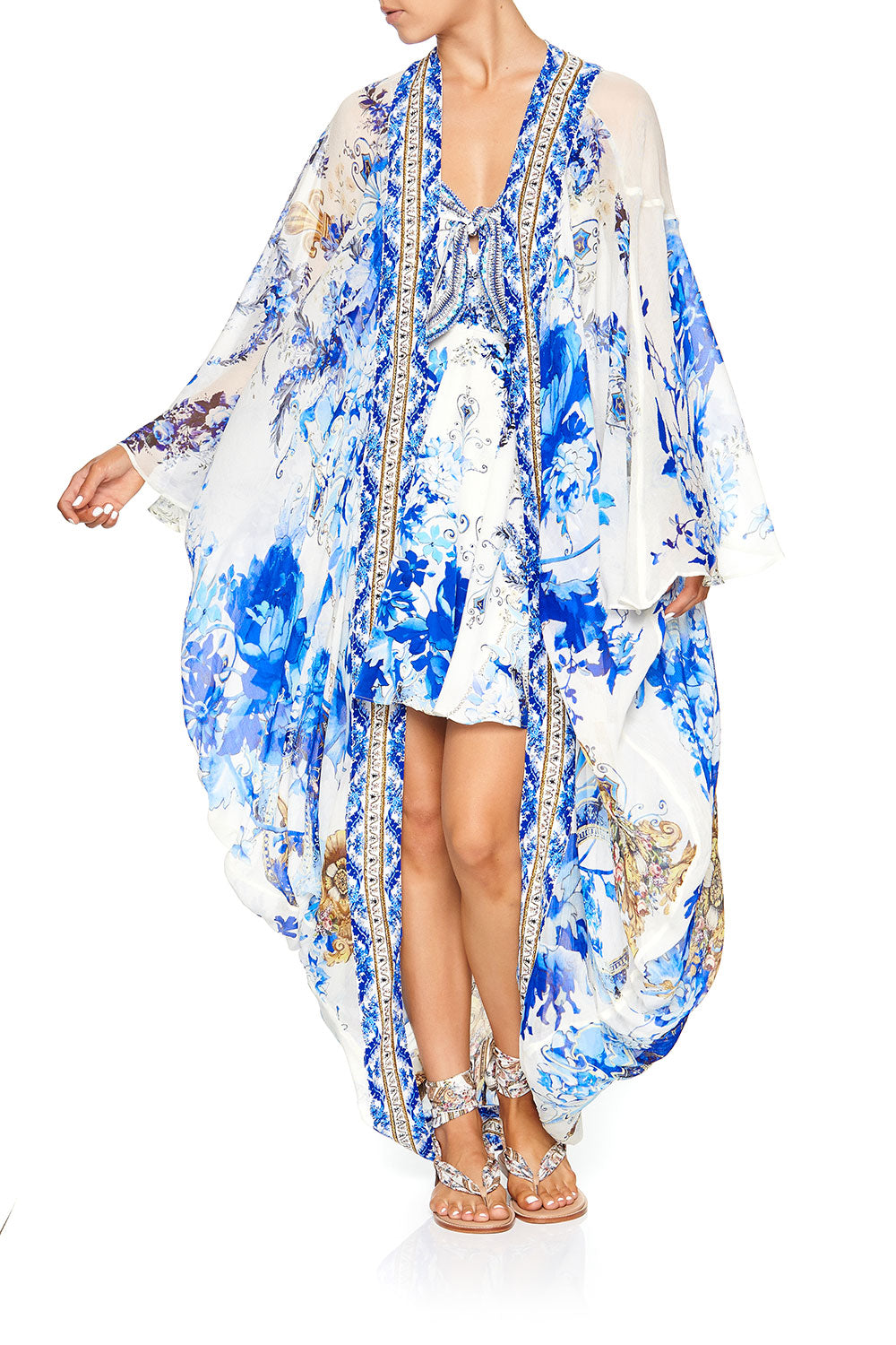 CAMILLA LONG CAPE SAINT GERMAINE