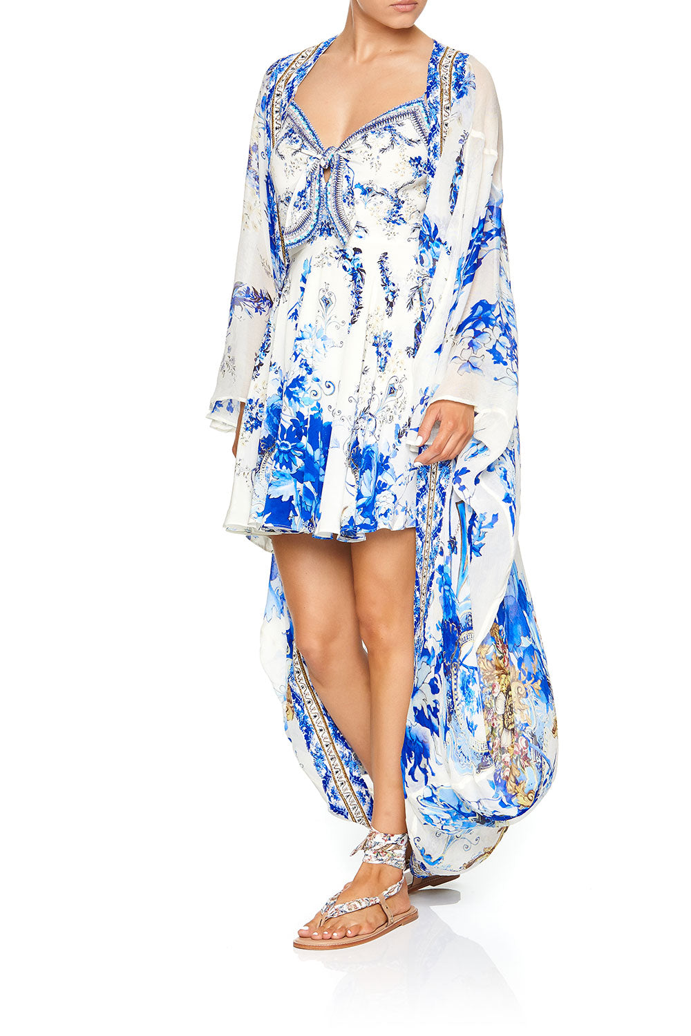 CAMILLA LONG CAPE SAINT GERMAINE