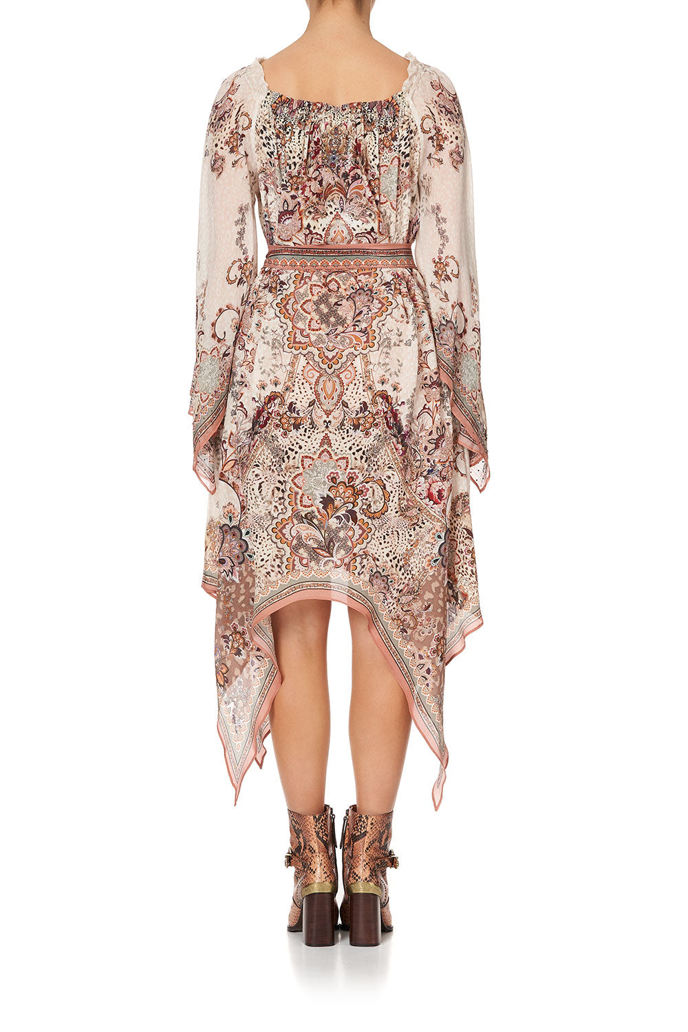 LONG DRESS WITH HANDKERCHIEF HEM TALES OF TALITHA