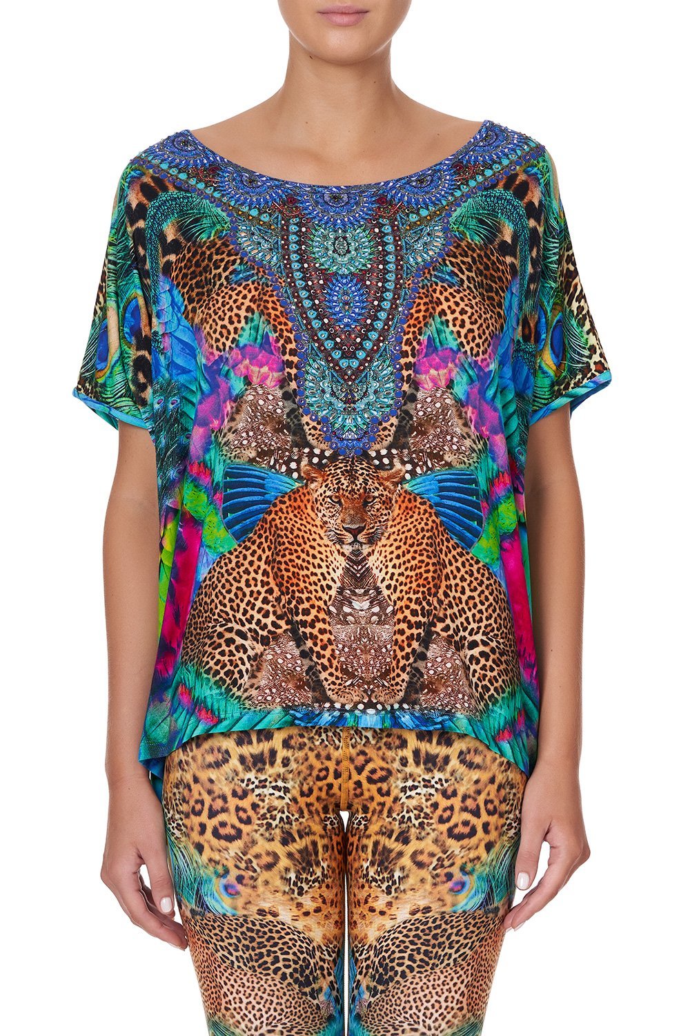 LOOSE FIT ROUND NECK TEE MOTHER XANADU