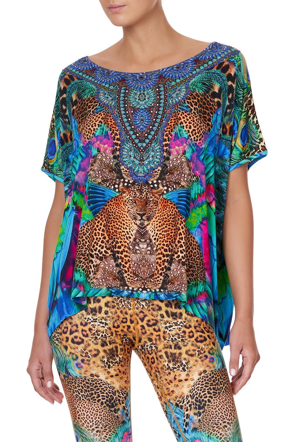 LOOSE FIT ROUND NECK TEE MOTHER XANADU