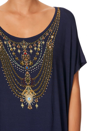 LOOSE FIT ROUND NECK TEE THIS CHARMING WOMAN