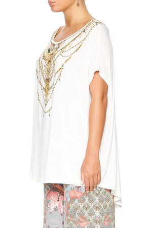 CAMILLA LOOSE FIT TEE OLYMPE ODE