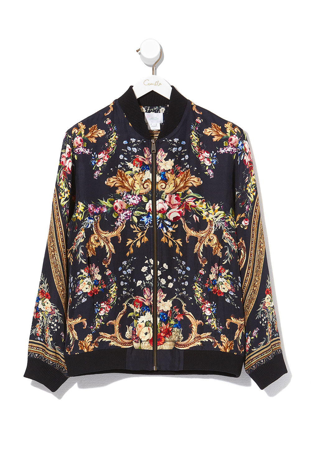 CAMILLA MENS BOMBER JACKET FRIEND IN FLORA
