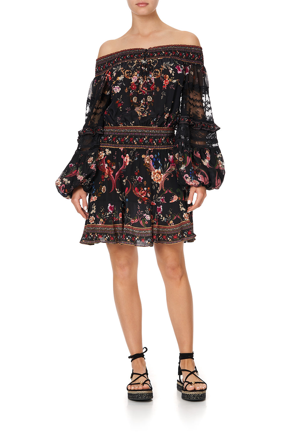 OFF SHOULDER SHORT DRESS A GIRL LIKE YOU