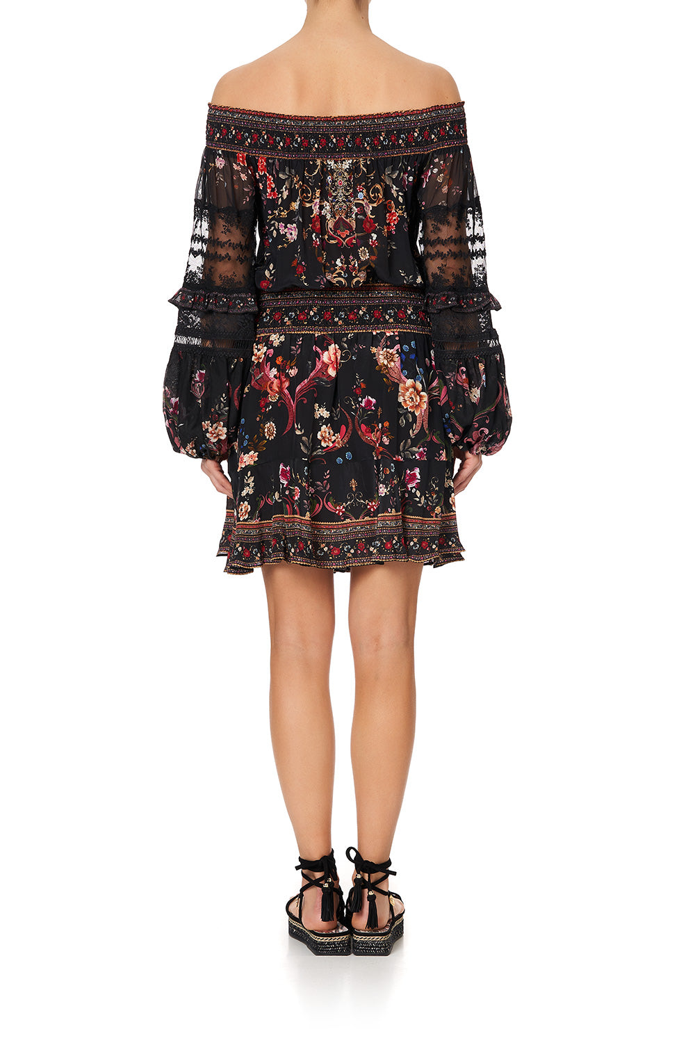 OFF SHOULDER SHORT DRESS A GIRL LIKE YOU