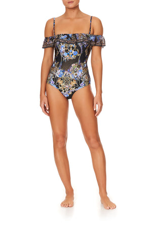 OFF THE SHOULDER ONE PIECE PALACE PLAYHOUSE