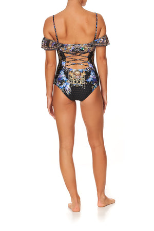 OFF THE SHOULDER ONE PIECE PALACE PLAYHOUSE