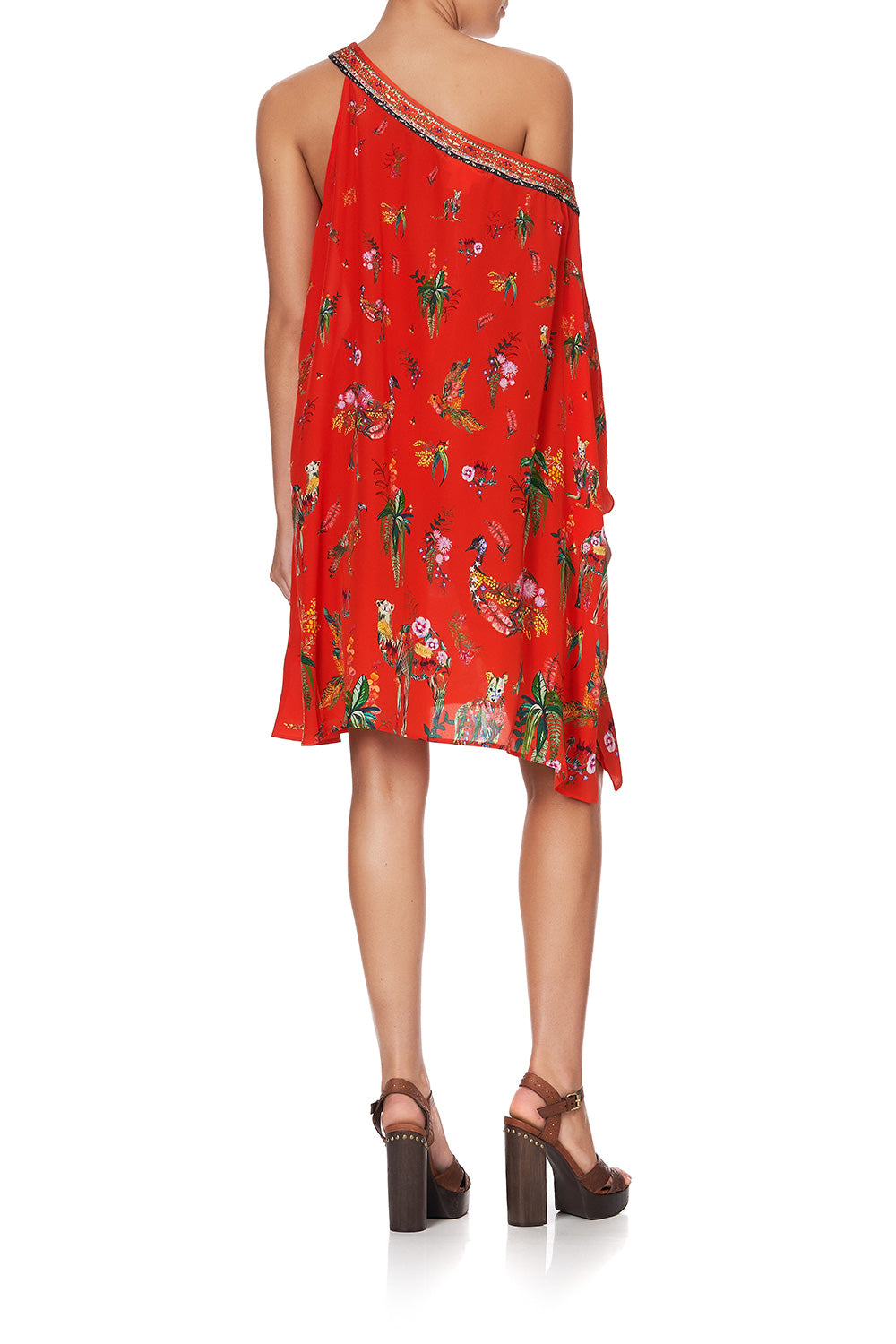 ONE SHOULDER SHORT KAFTAN CINEMA PARADISO