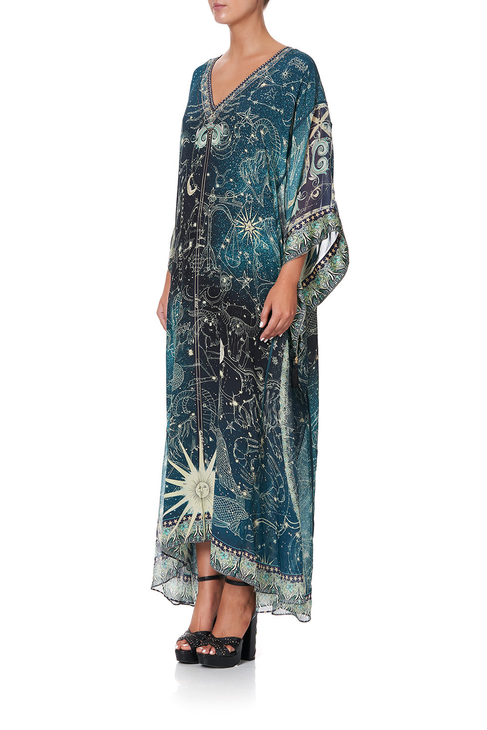PANELLED SLEEVE KAFTAN INTO THE MYSTIQUE