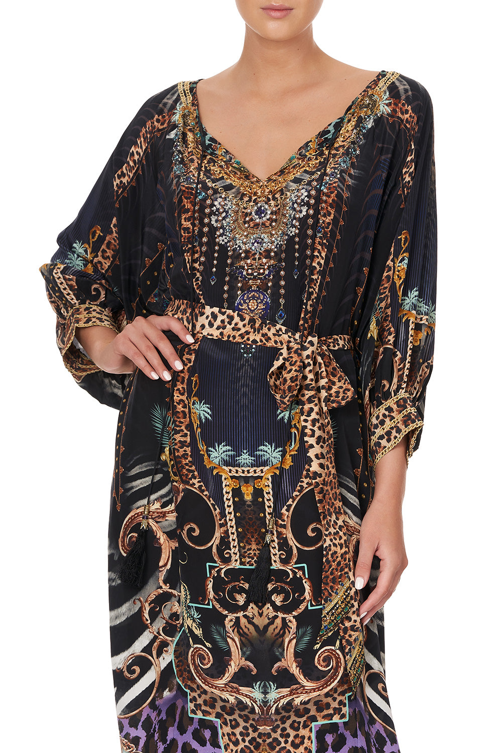 RAGLAN SLEEVE DRESS WITH CUFFS SHES GOT GRACE