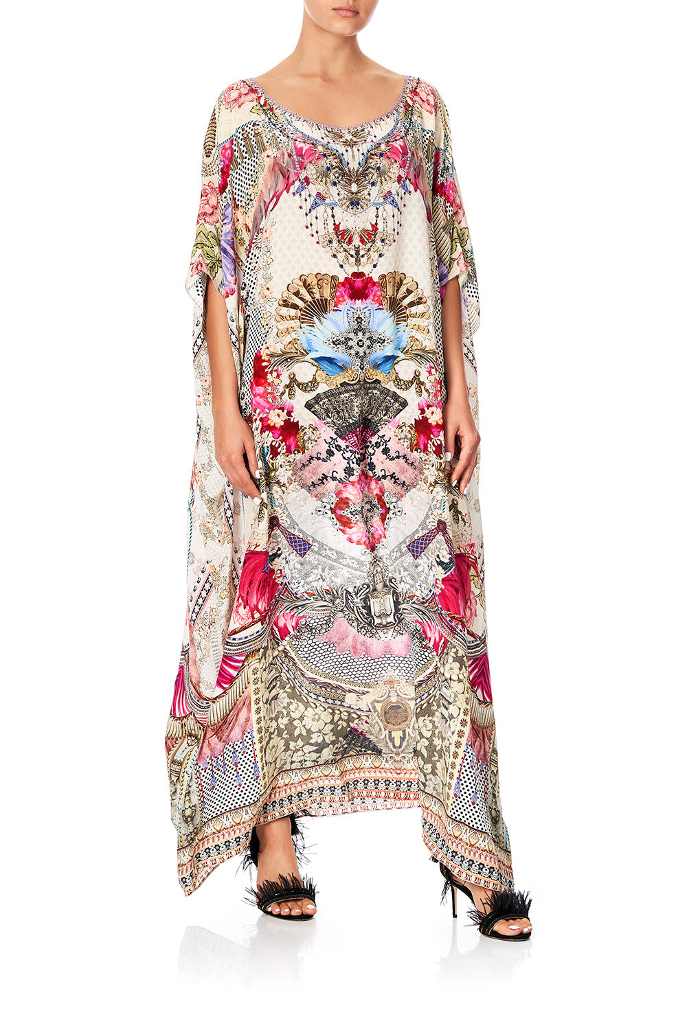 ROUND NECK KAFTAN MONTMARTRE HEART