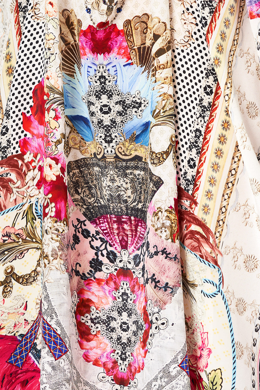 ROUND NECK KAFTAN MONTMARTRE HEART