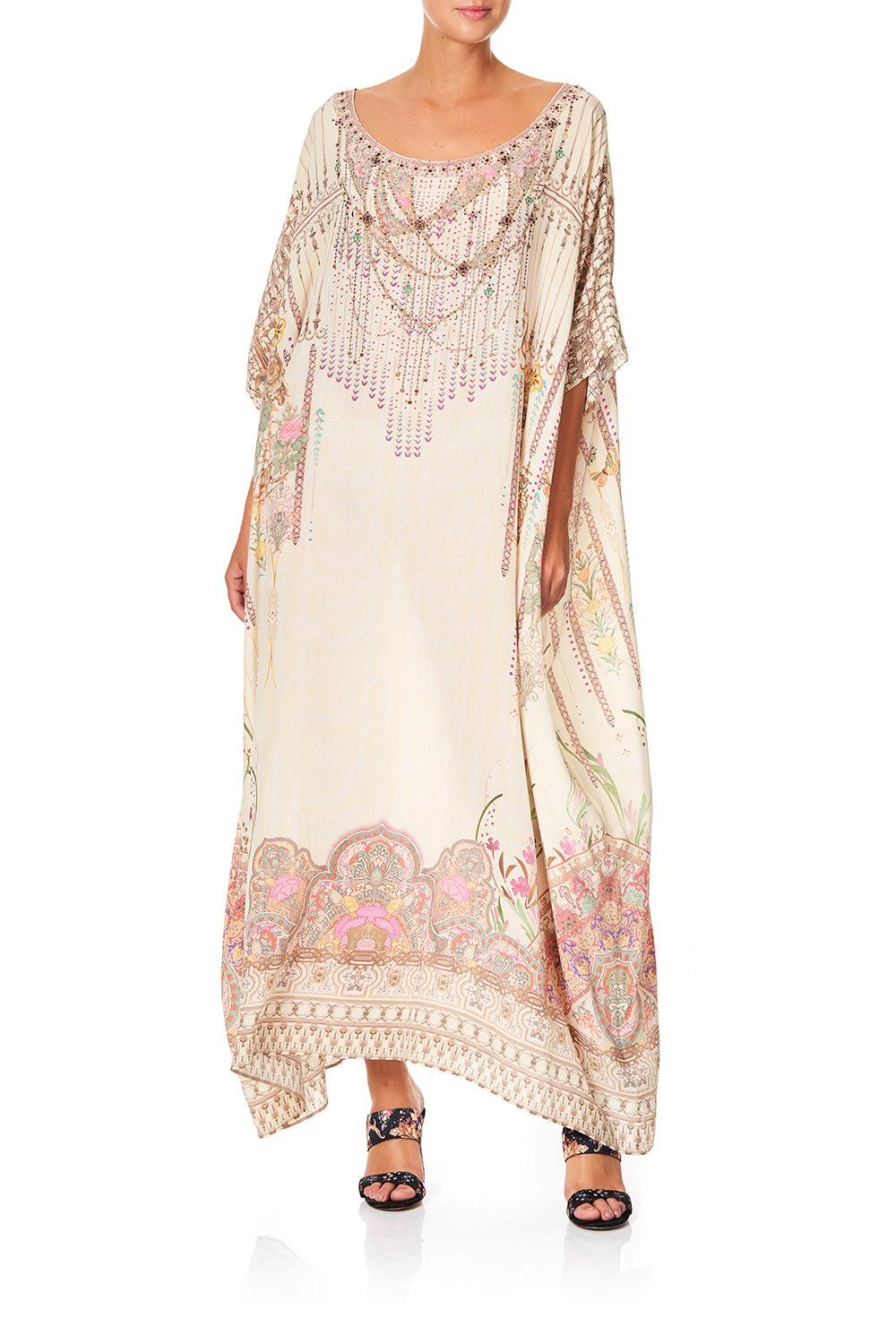 CAMILLA ROUND NECK KAFTAN GOLDEN AGE