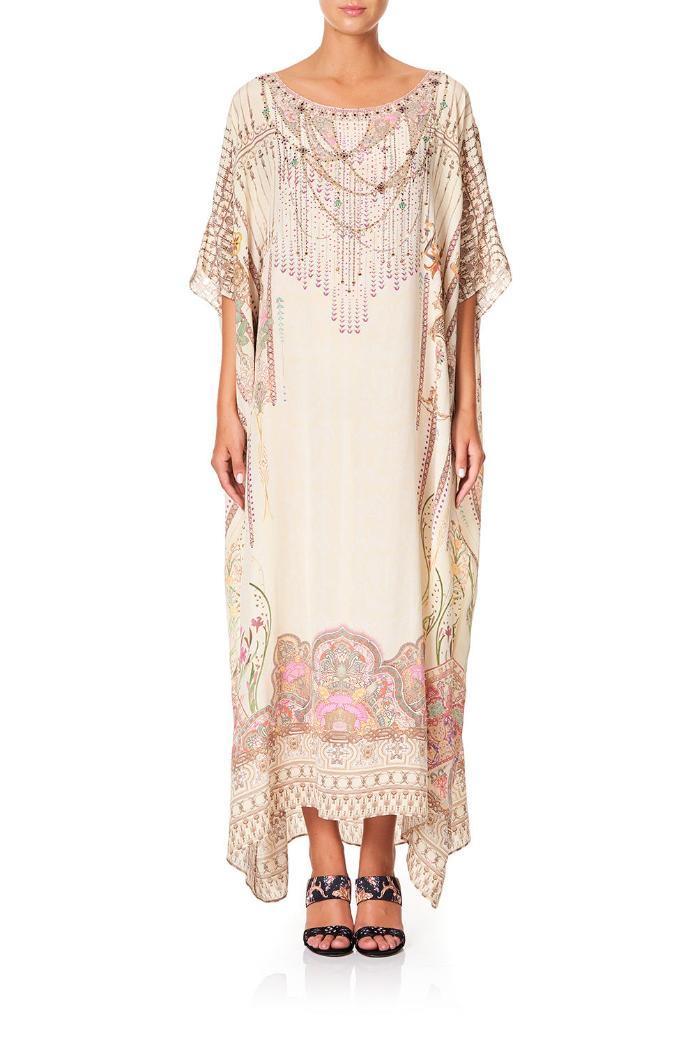 CAMILLA ROUND NECK KAFTAN GOLDEN AGE