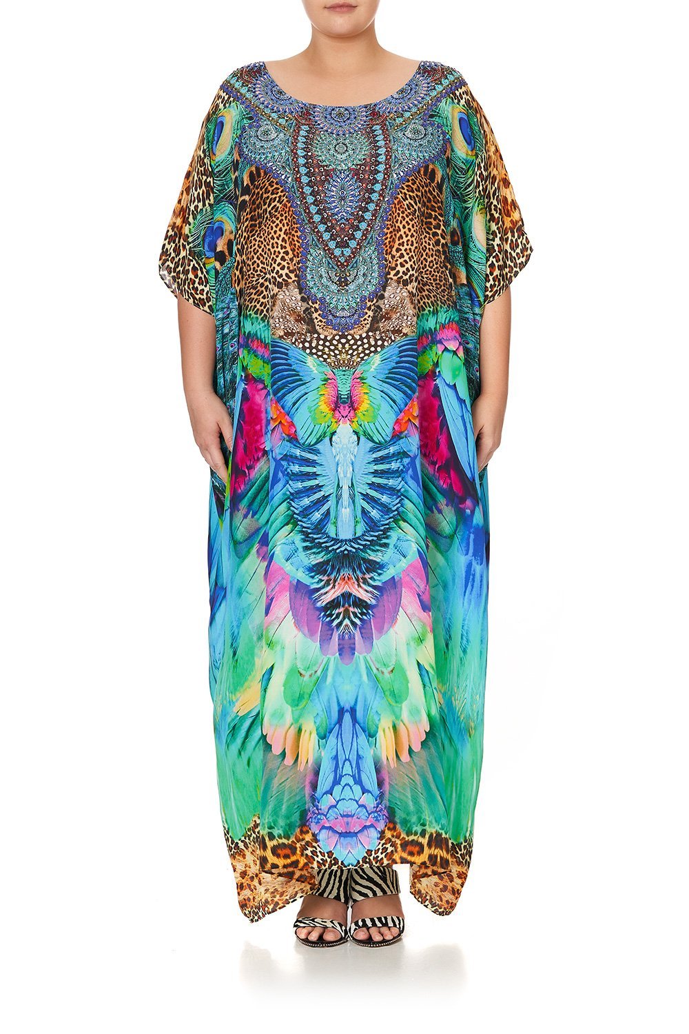 ROUND NECK KAFTAN MOTHER XANADU