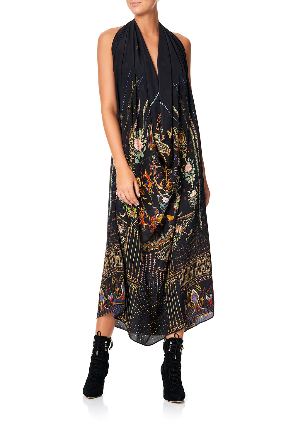 CAMILLA ROUND NECK KAFTAN REBELLE REBELLE
