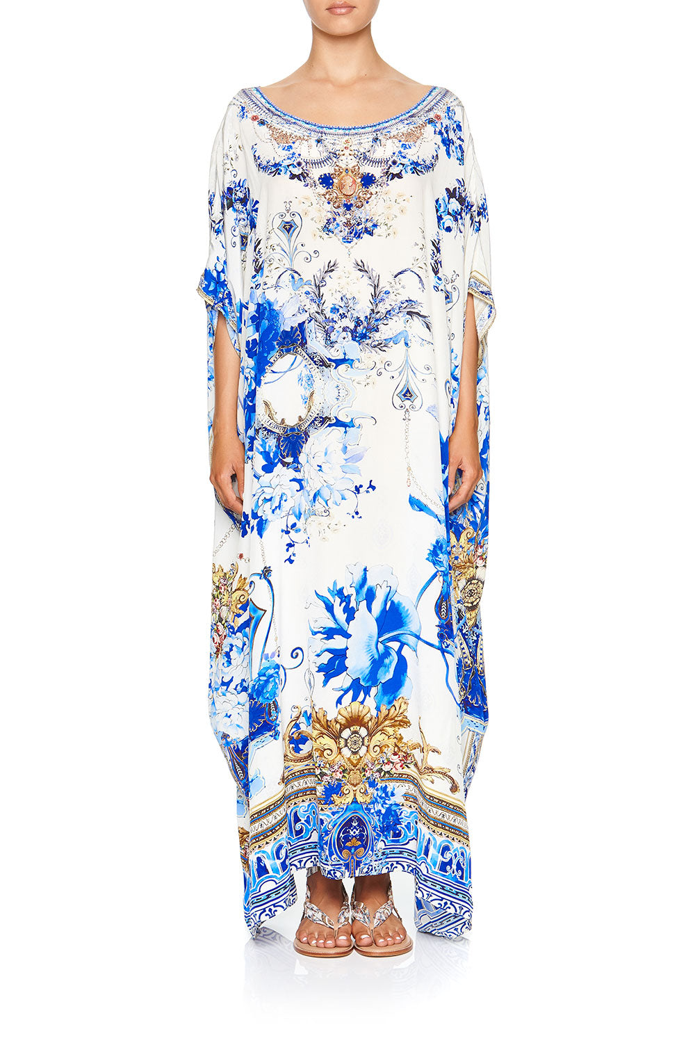 ROUND NECK KAFTAN SAINT GERMAINE