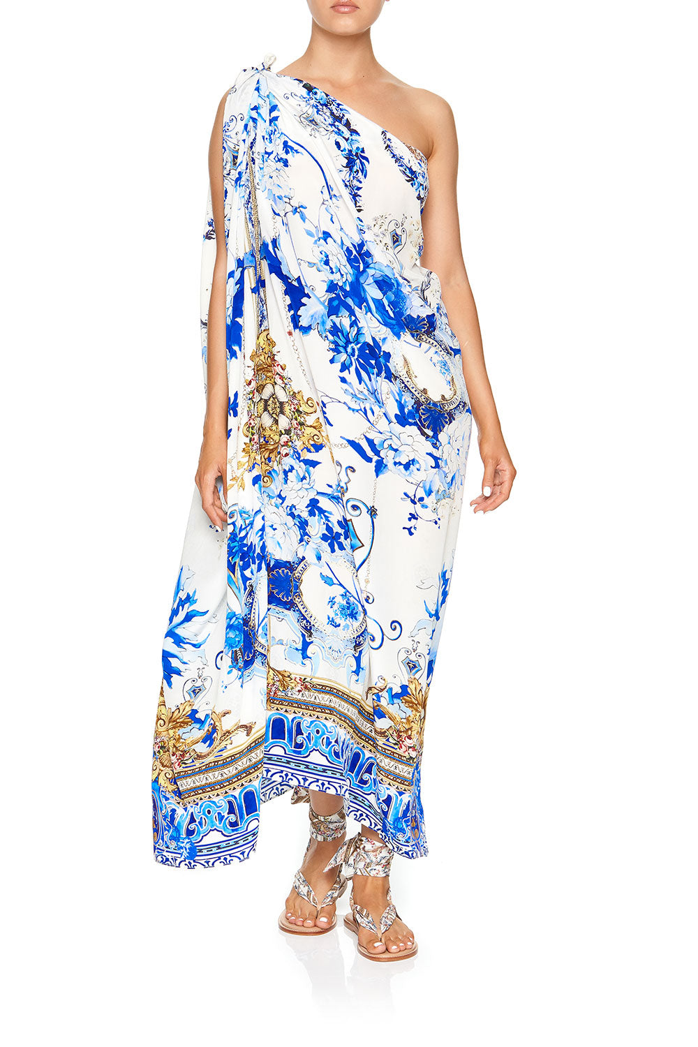 ROUND NECK KAFTAN SAINT GERMAINE