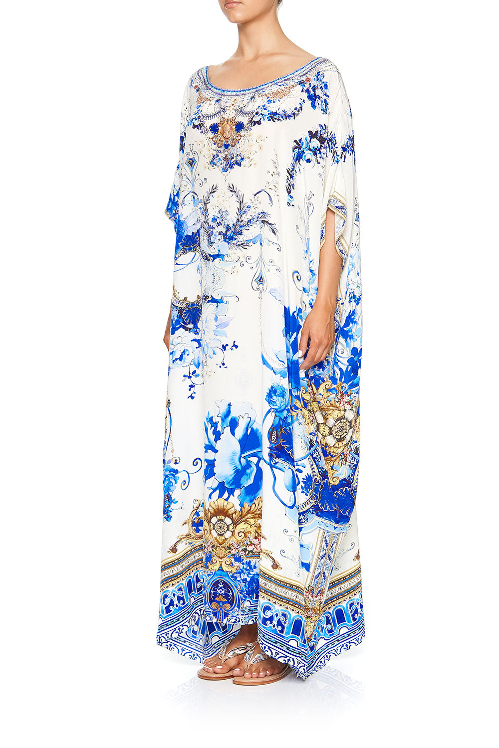 ROUND NECK KAFTAN SAINT GERMAINE