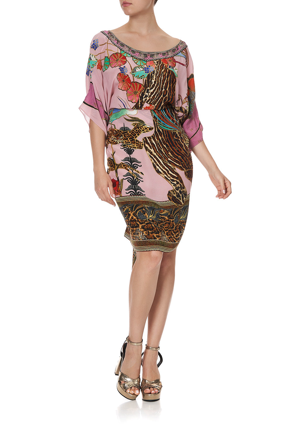 ROUND NECK KAFTAN ZIBA ZIBA