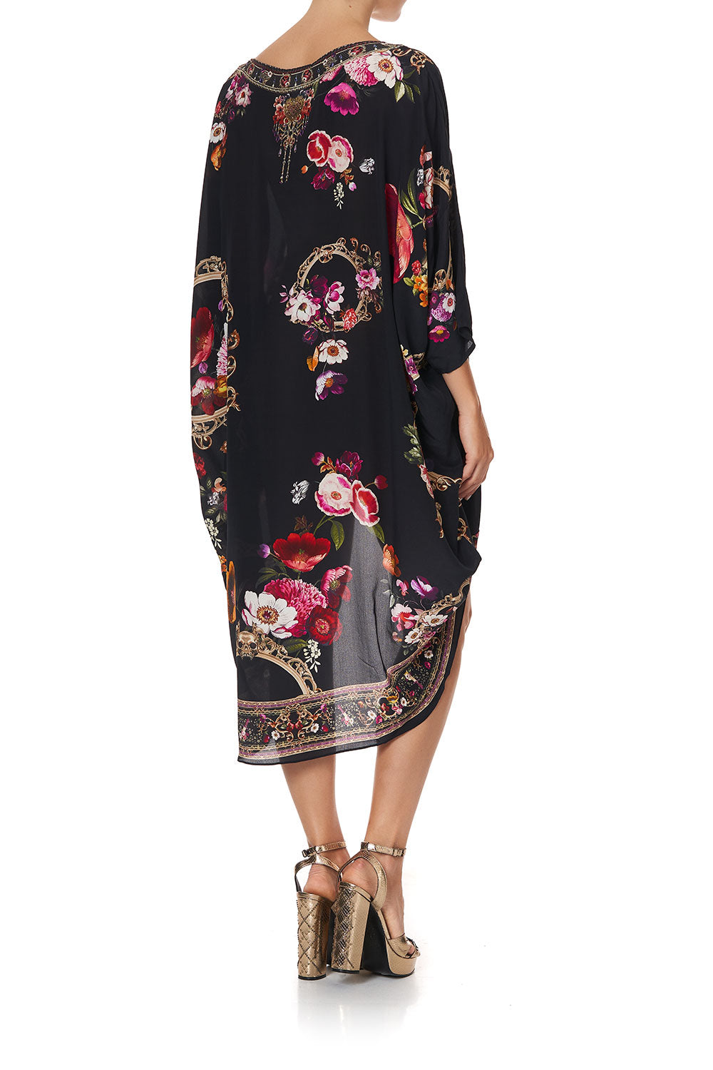 SCOOP BACK HEM DRESS MIRROR MIRROR