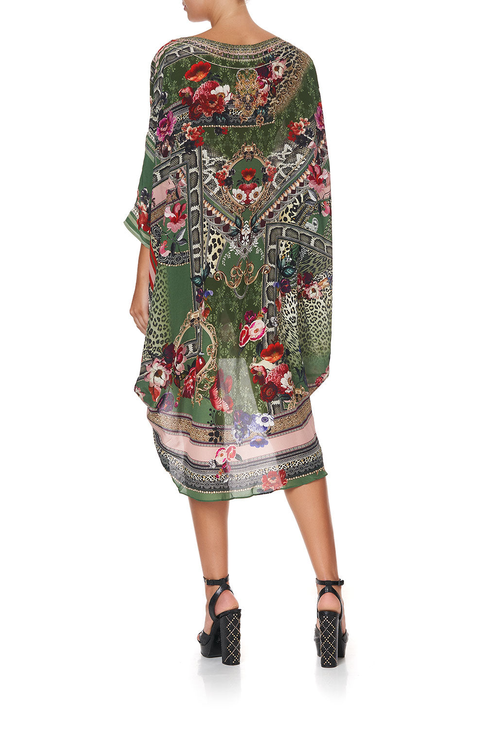 SCOOP BACK HEM DRESS TALES OF TIME