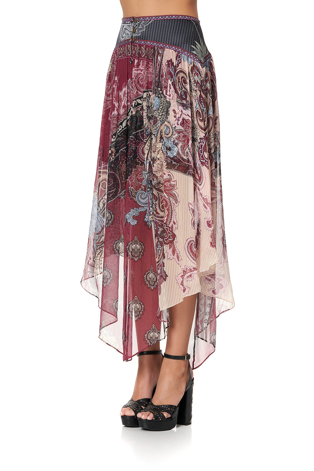 SHAPED WAIST SKIRT TALE OF THE FIRE BIRD