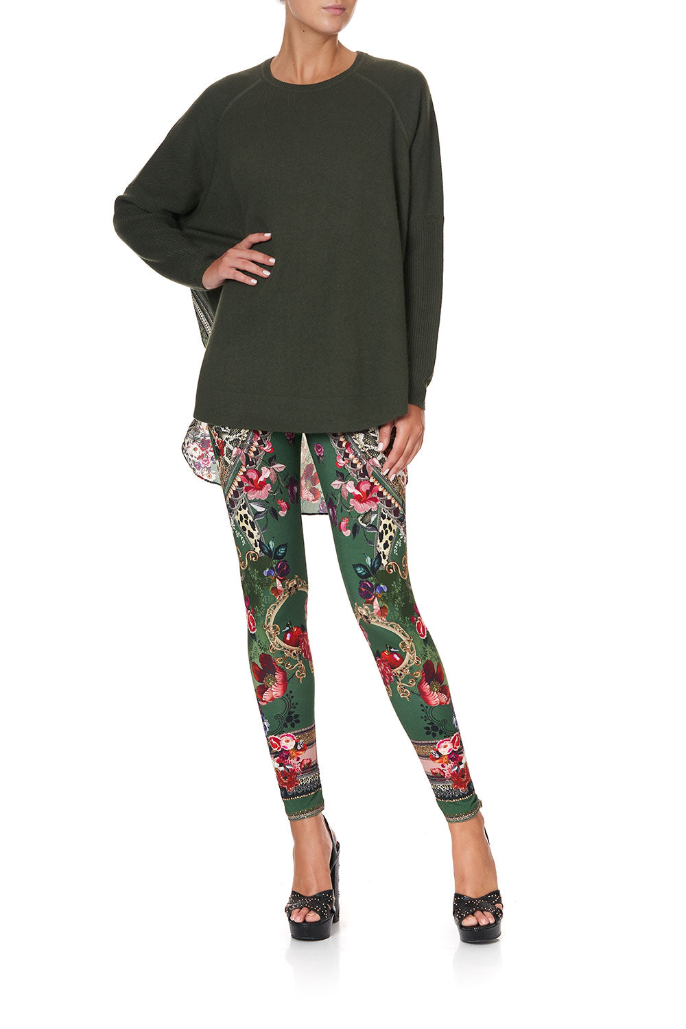 SILK BACK CURVED HEM TALES OF TIME