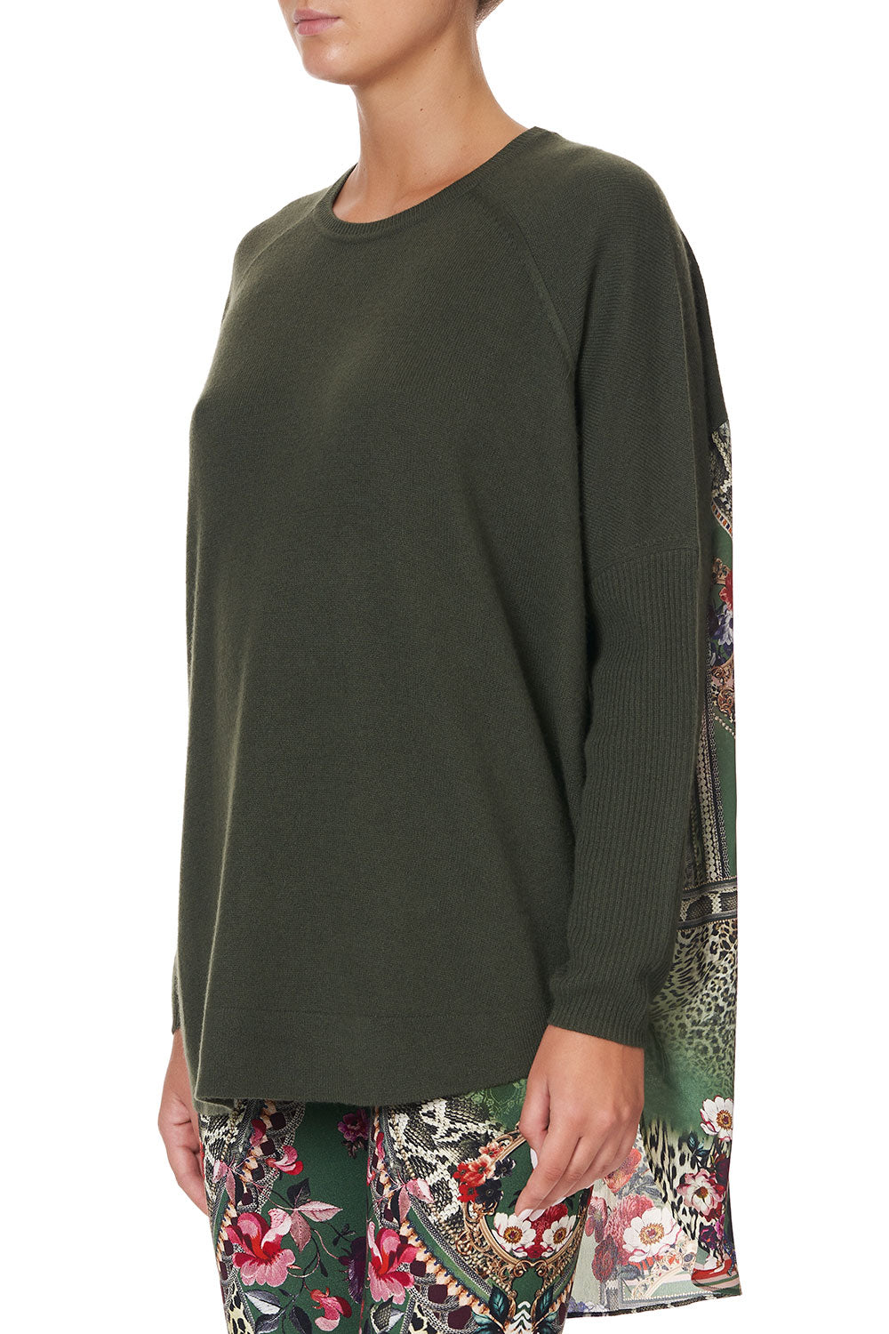 SILK BACK CURVED HEM TALES OF TIME