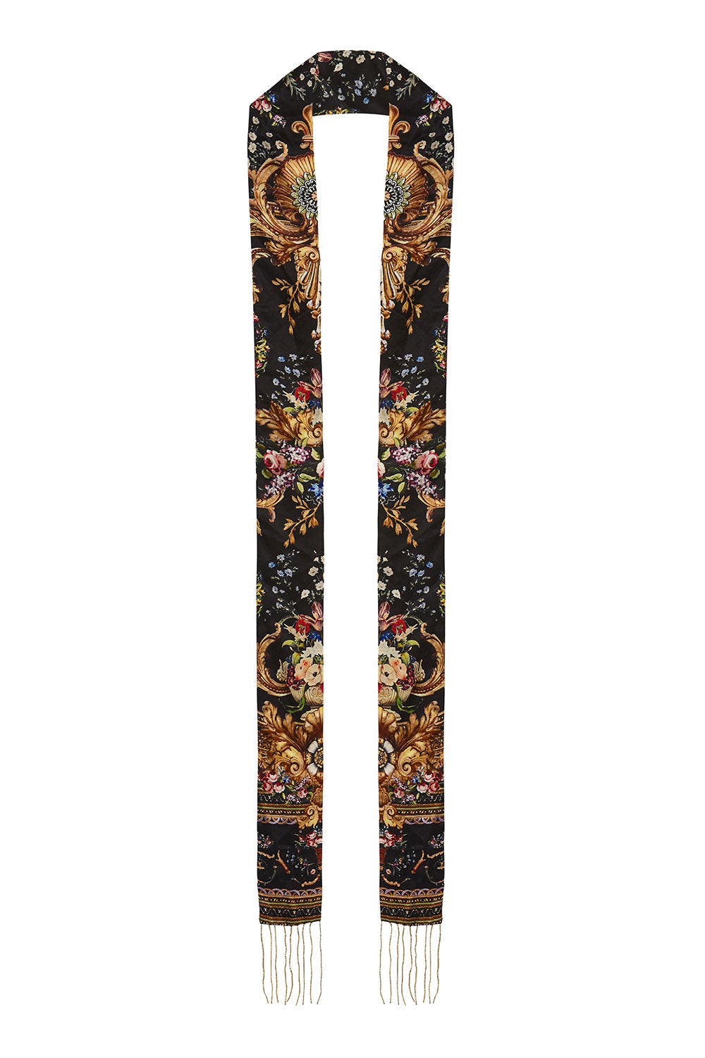 CAMILLA SKINNY SCARF FRIEND IN FLORA