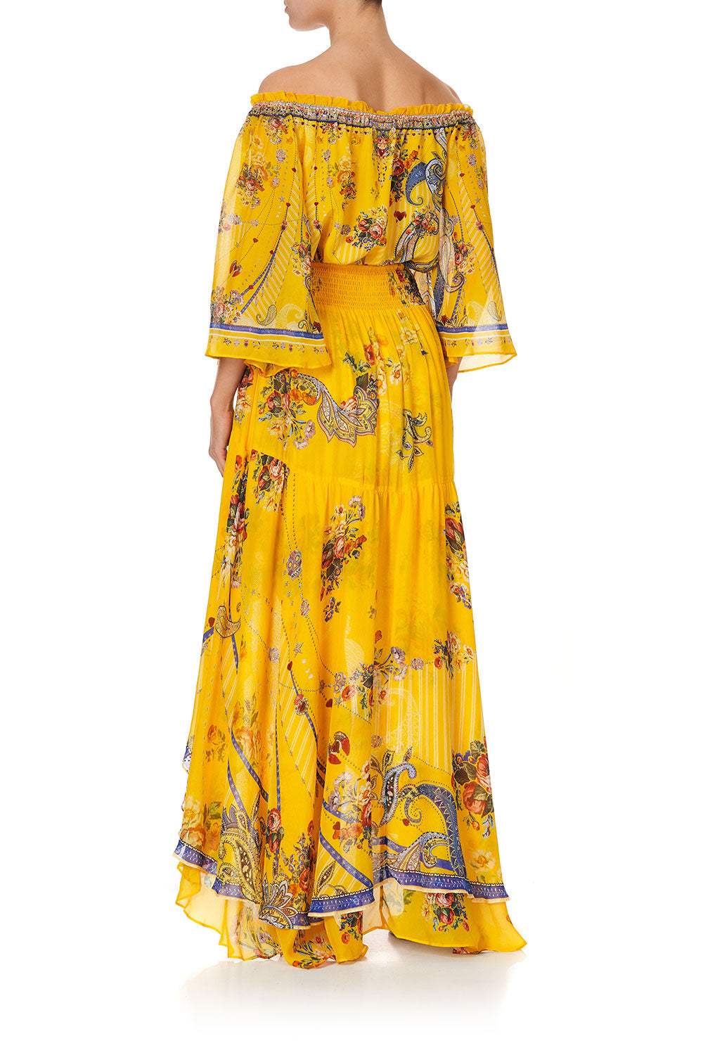 SKIRT WITH DOUBLE LAYER HEM OWN MUSE