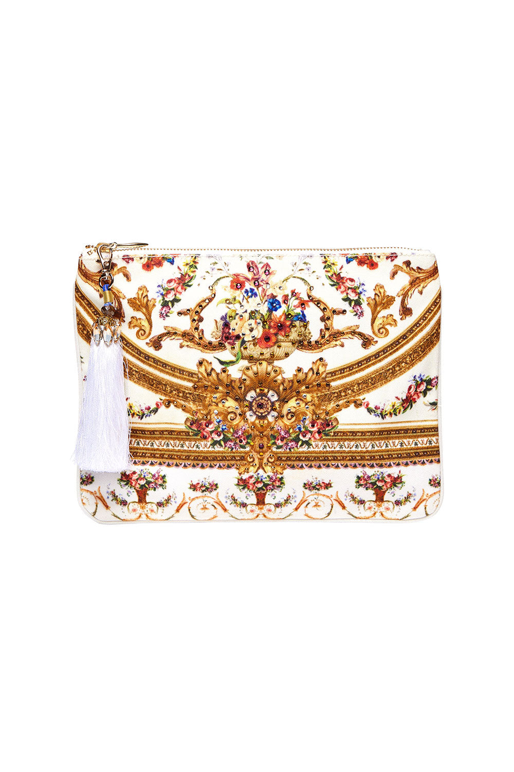 SMALL CANVAS CLUTCH OLYMPE ODE