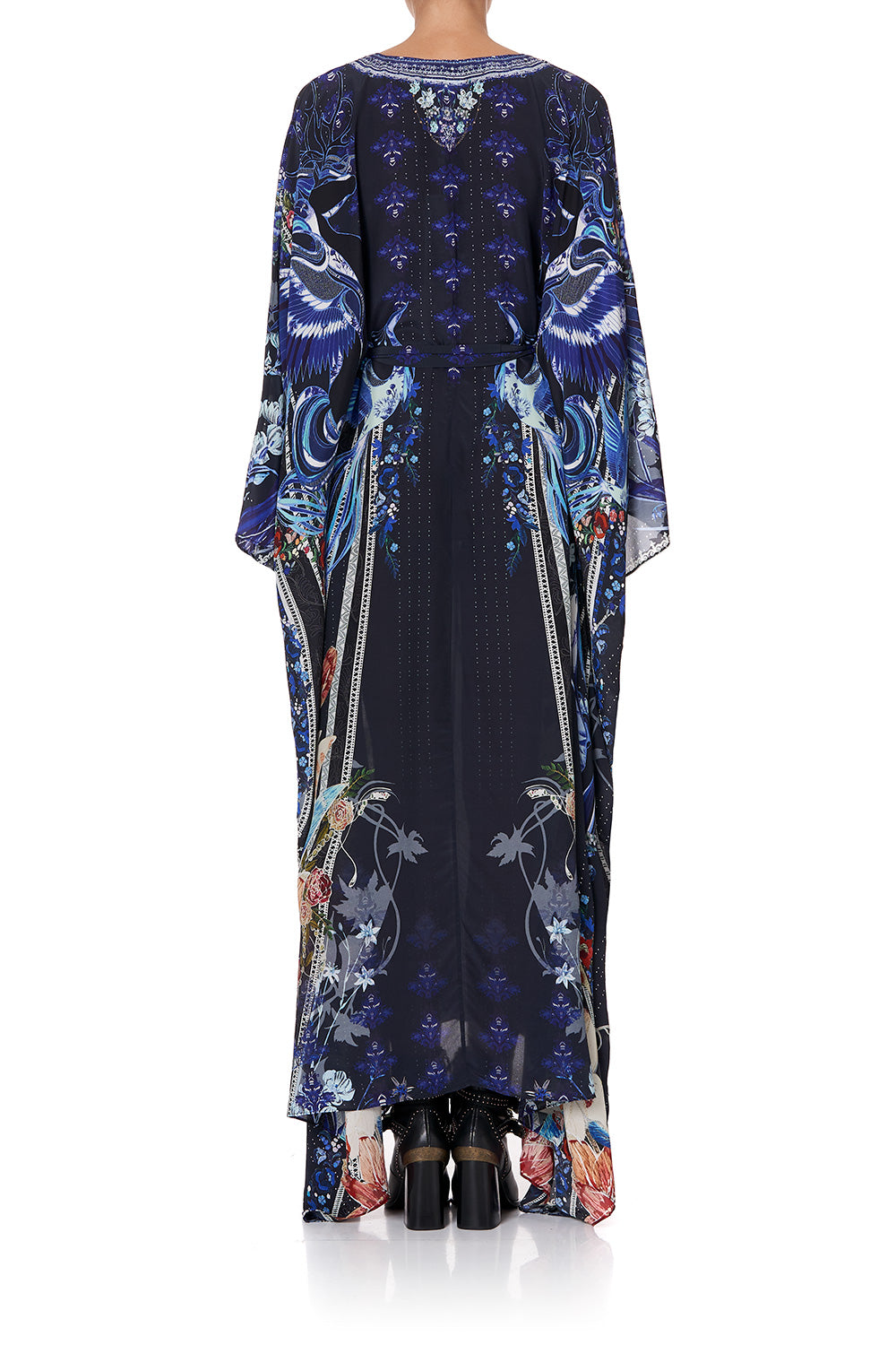 SPLIT HEM LACE UP KAFTAN MARE MYSTIQUE