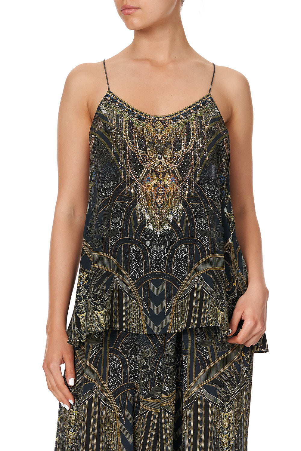 T BACK SHOESTRING TOP GREAT SCOTT