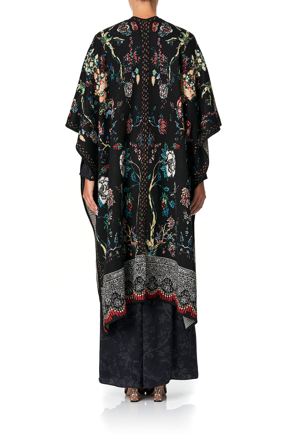 CAMILLA THROW OVER PONCHO HAUTE PROVINCIAL