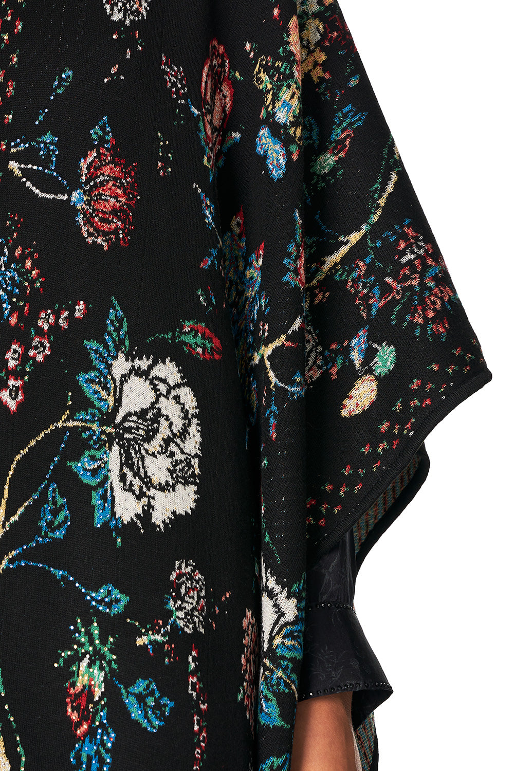 CAMILLA THROW OVER PONCHO HAUTE PROVINCIAL