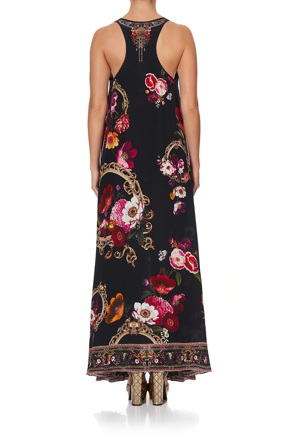 V NECK RACERBACK DRESS MIRROR MIRROR